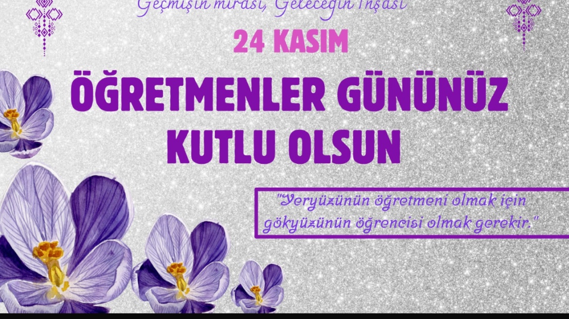 24 KASIM ÖĞRETMENLER GÜNÜ